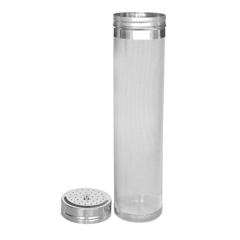 7.1X30cm Stainless Steel Keg Dry Hopper Home Beer Brewing Filter