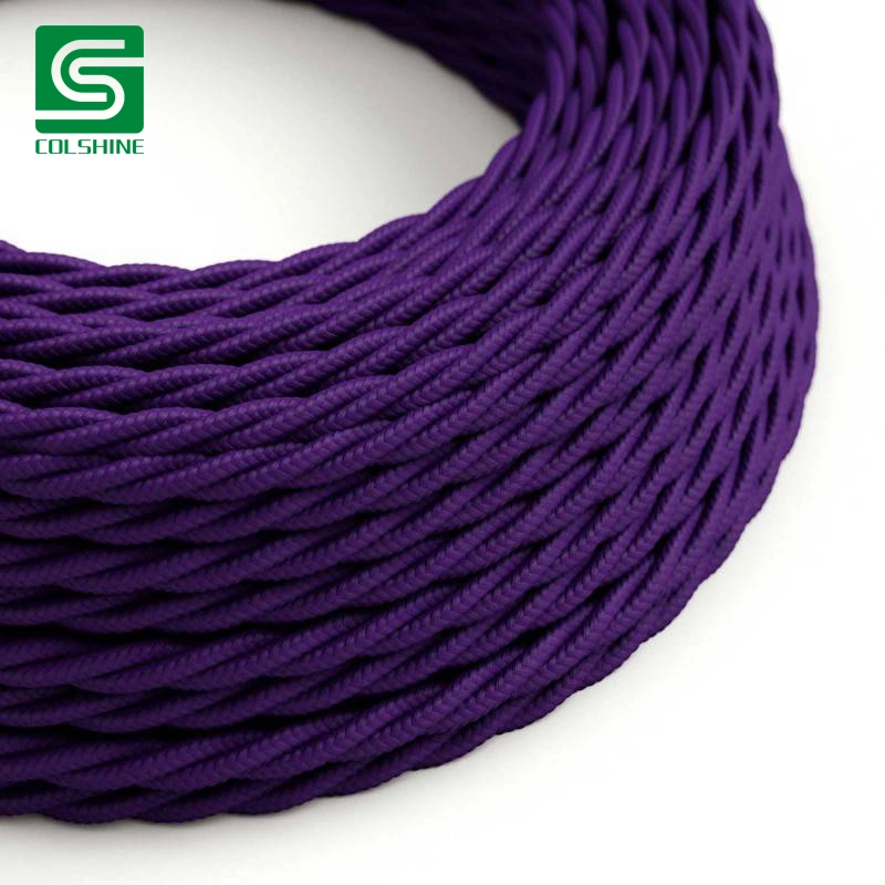 Cloth Covered PVC Wire Powerful Electric Cable