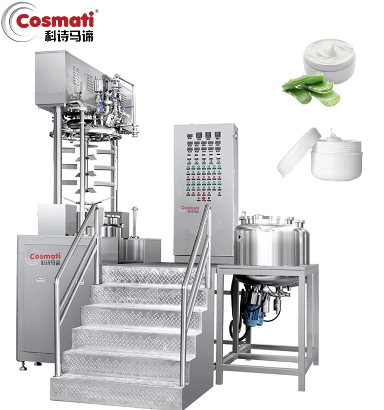 Cosmati Combine PLC Liquid Foundation/Daily Cream/Cosmetic/Body Lotion/Hair Shampoo Homogenizer al vacío Máquina de mezclar