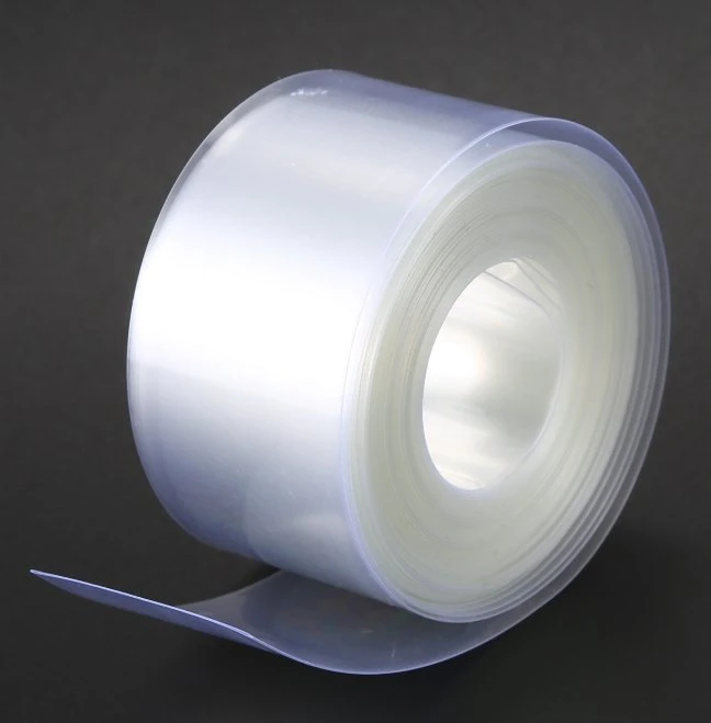 Transparent PVC Heat Shrinkable Tube Lithium Battery Pack/Encapsulation Plastic Skin Heat Shrinkable Sheath Film