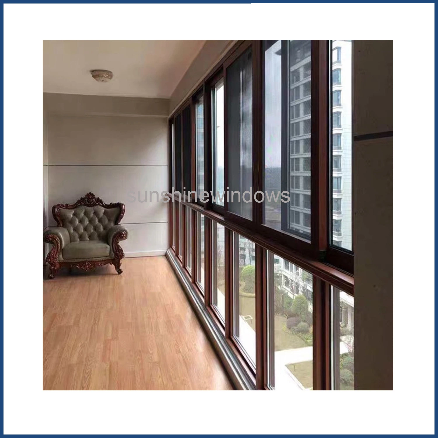 Sound Insulated Aluminum Sliding Windows