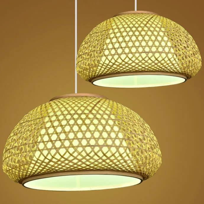 Bamboo Chandelier Lamp Shades