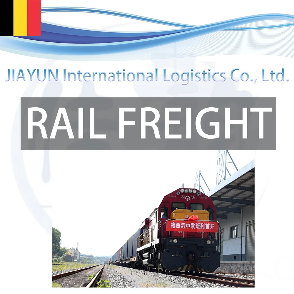 1688 Alibaba Forwarder Shipping Agent DDU DDP FCL LCL Shipping Rail Transport Railway Express Freight From China to Belgium Be