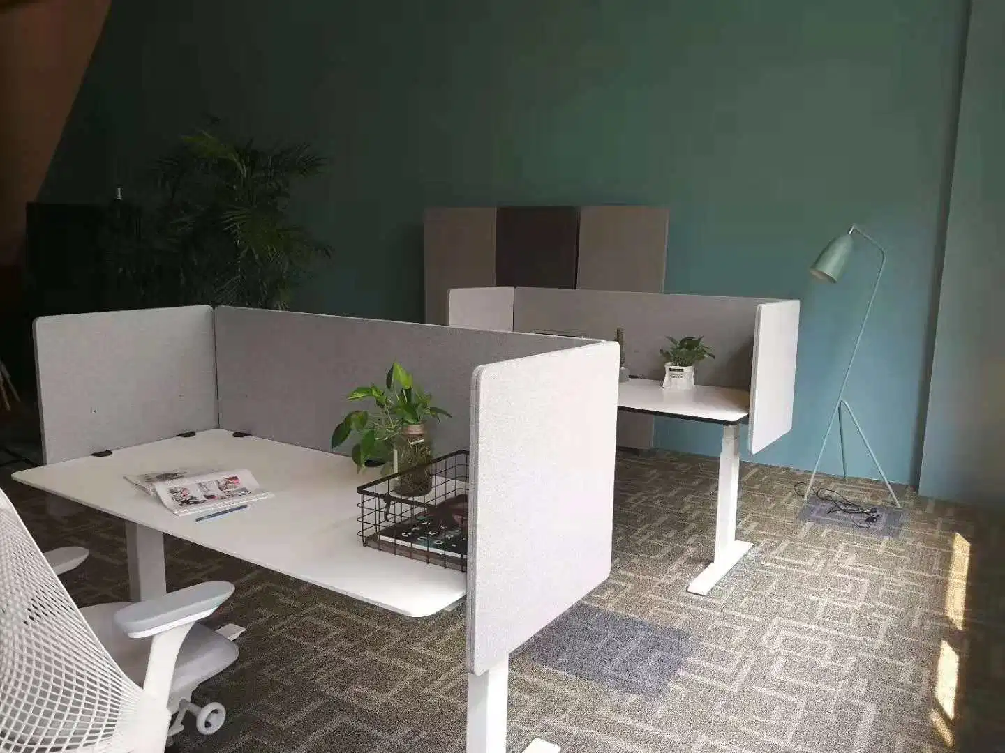 AG. Acoustic Office Furniture Polyester Fiber Soundproof Desk Dividers