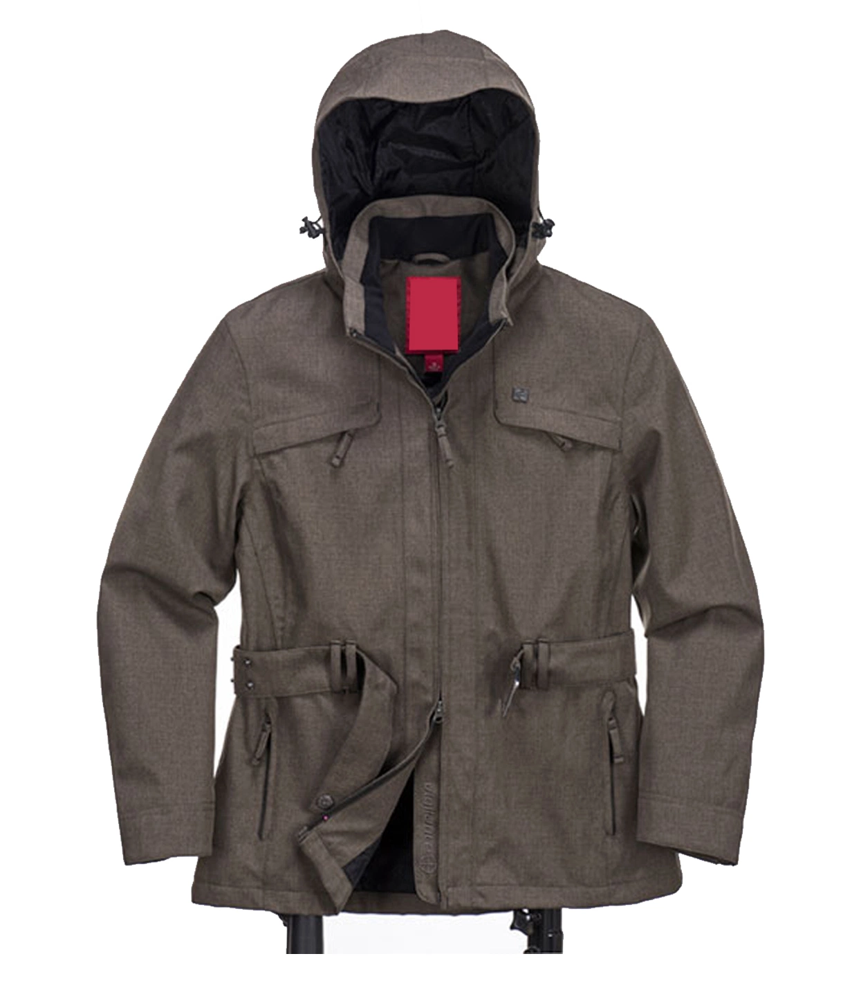 Veste de vent OEM de haute qualité logo personnalisé imperméable extérieur Veste Softshell respirante avec capuche