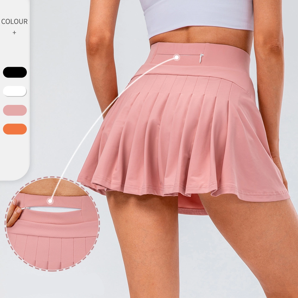 Customizable Logo Women Sportswear Tennis Skirts Pleated Tennis Wear