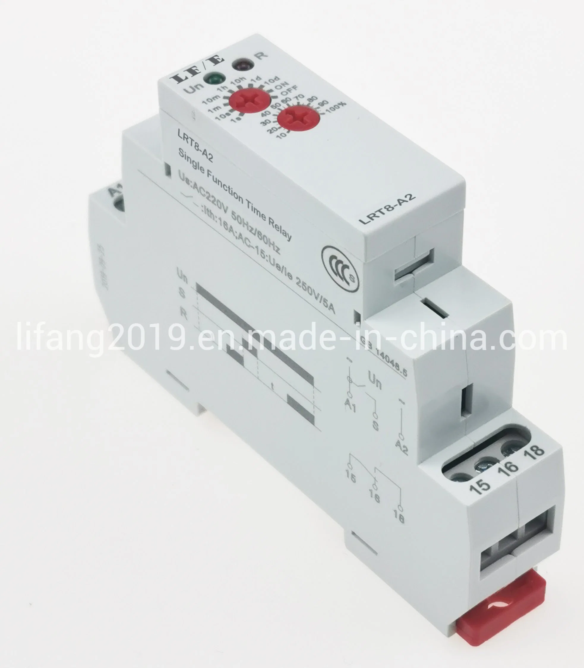 Lrt8-B1 AC220V Single Function Time Relay, Ce Proved Single Function Time Relay, ISO9001 Proved Timer Relay