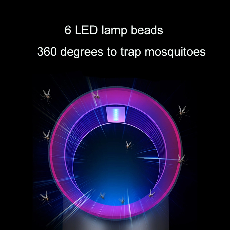 LED ventilador 2021-189 Mini Mosca de plagas de mosquitos Bug Zap Insecticida de Contacto