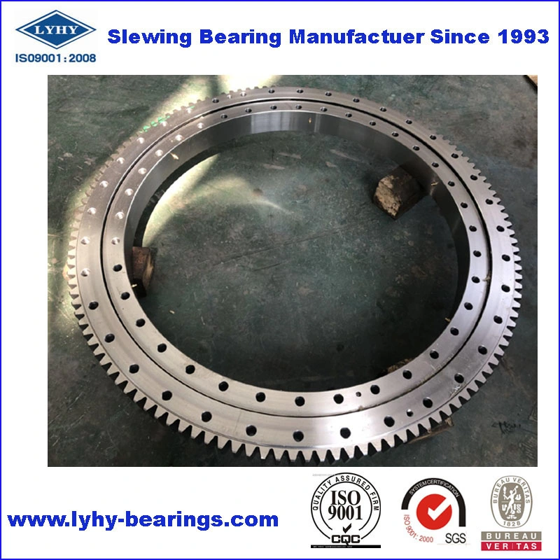 Double Row Ball Slewing Bearings with External Teeth Ve120b01