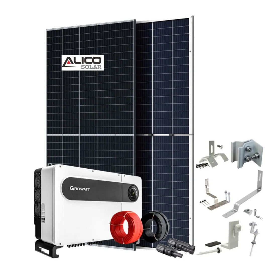 Solar Completo Sistema de montaje atado de cuadrícula de 15kw de Energía Solar System Home 10kw a 15 kw a 20kw suelo montar el sistema de seguimiento solar de uso comunidad