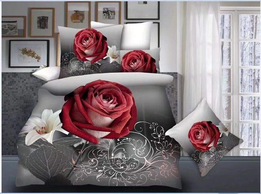 Hot Selling Cheap Microfiber 6 Pieces Bedding Product