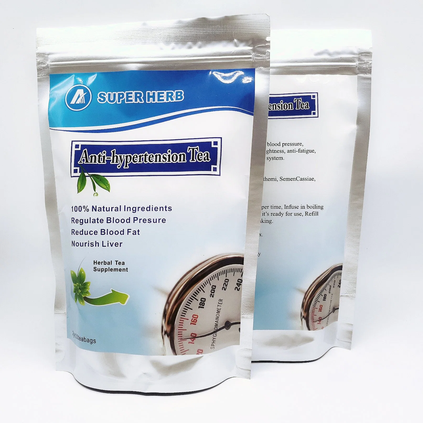 Organic Lower Blood Pressure Tea Improve Sleep Herbal Anti Hypertension
