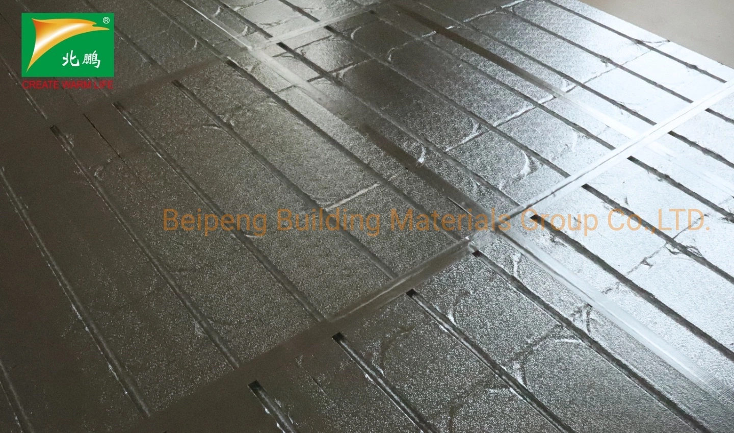Hot Selling Hydronic Hot Water Underfloor Heating XPS Insulation Board for Under Wooden Floor