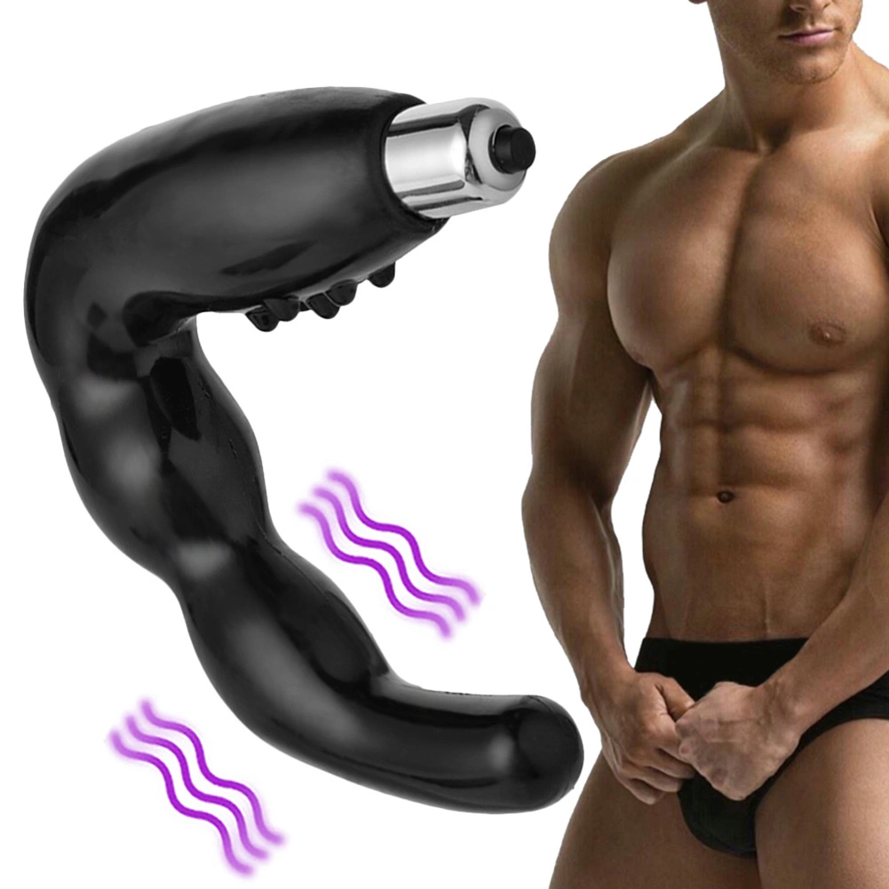 Vibradores suave juguetes sexuales masculinos hombres Masturbator Productos adultos erótico el masaje prostático plug anal vibrador