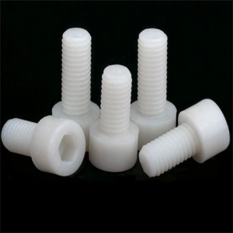 China Wholesale/Supplier M4 M5 M6 M8 Plastic Small Hex Socket Grub Screw Nylon Tip