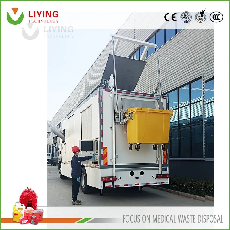 Microwave Mobile Sterilization Treatment for Medical Waste