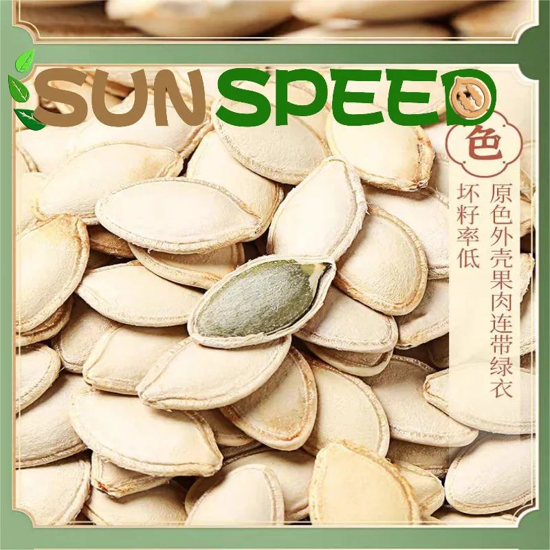 Shine Skin Pumpkin Seeds Kernel New Light Green Raw Pumpkin Seeds