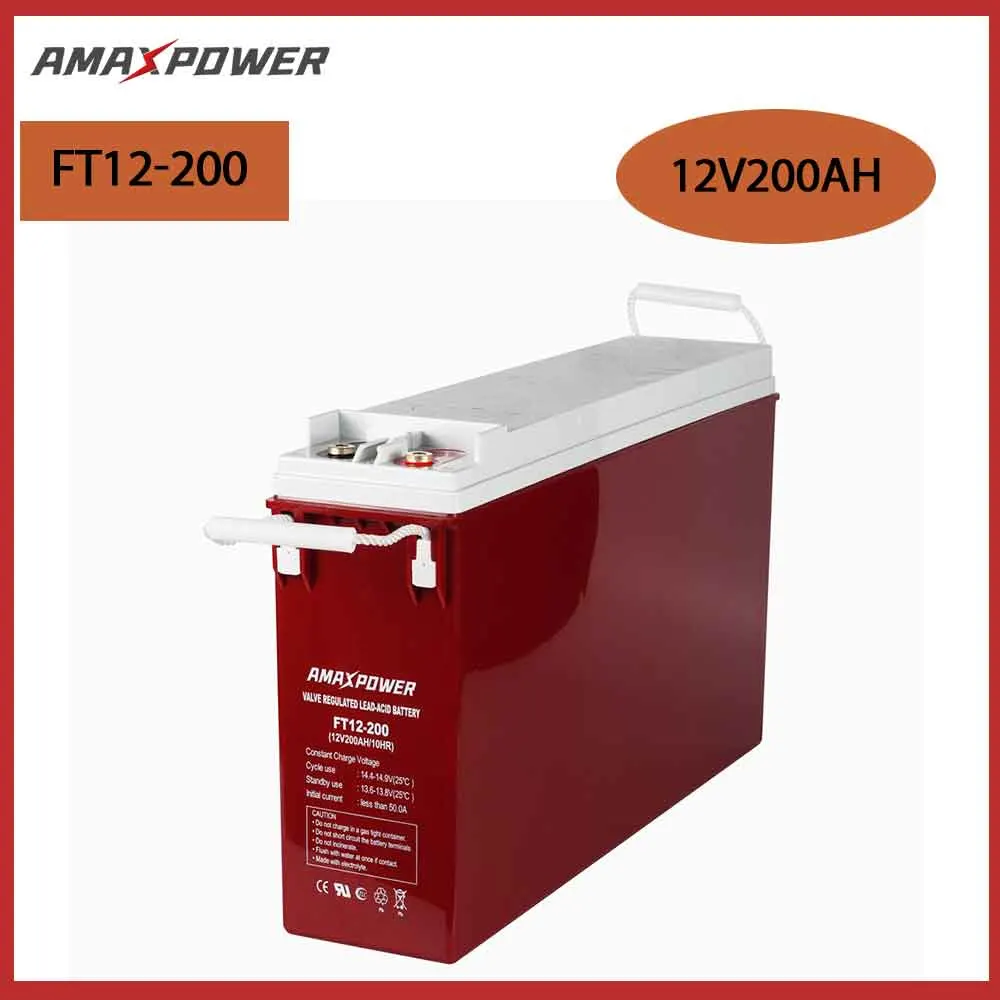 Amaxpower 2V200ah Rechargeable Lead Acid Battery Solar System L Storage Bateria/Front Access AGM Battery for Electric-Forklift-Truck/Engine/Vs: Northstar