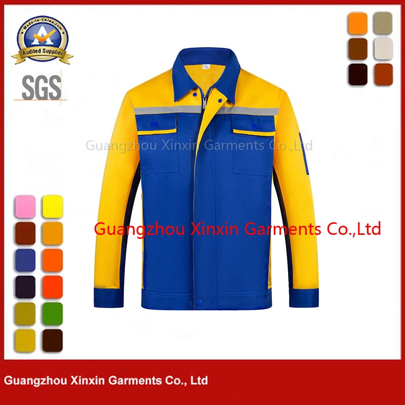 Wholesale/Supplier Industrial Long Sleeve Overall Workshop 4s Car Maintenance Service Worker Work Wear Uniform W2209-2