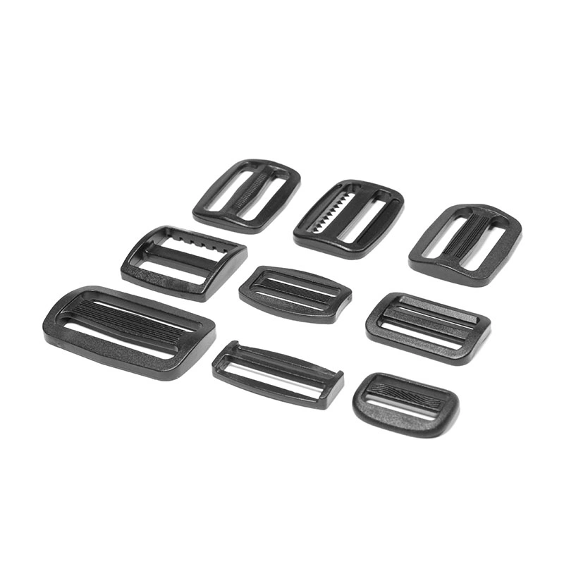 Strap Adjustable Slide Ladder Ratchet Lock Tri Glide Buckle Plastic Buckle for Backpacks/Apparel Accessories