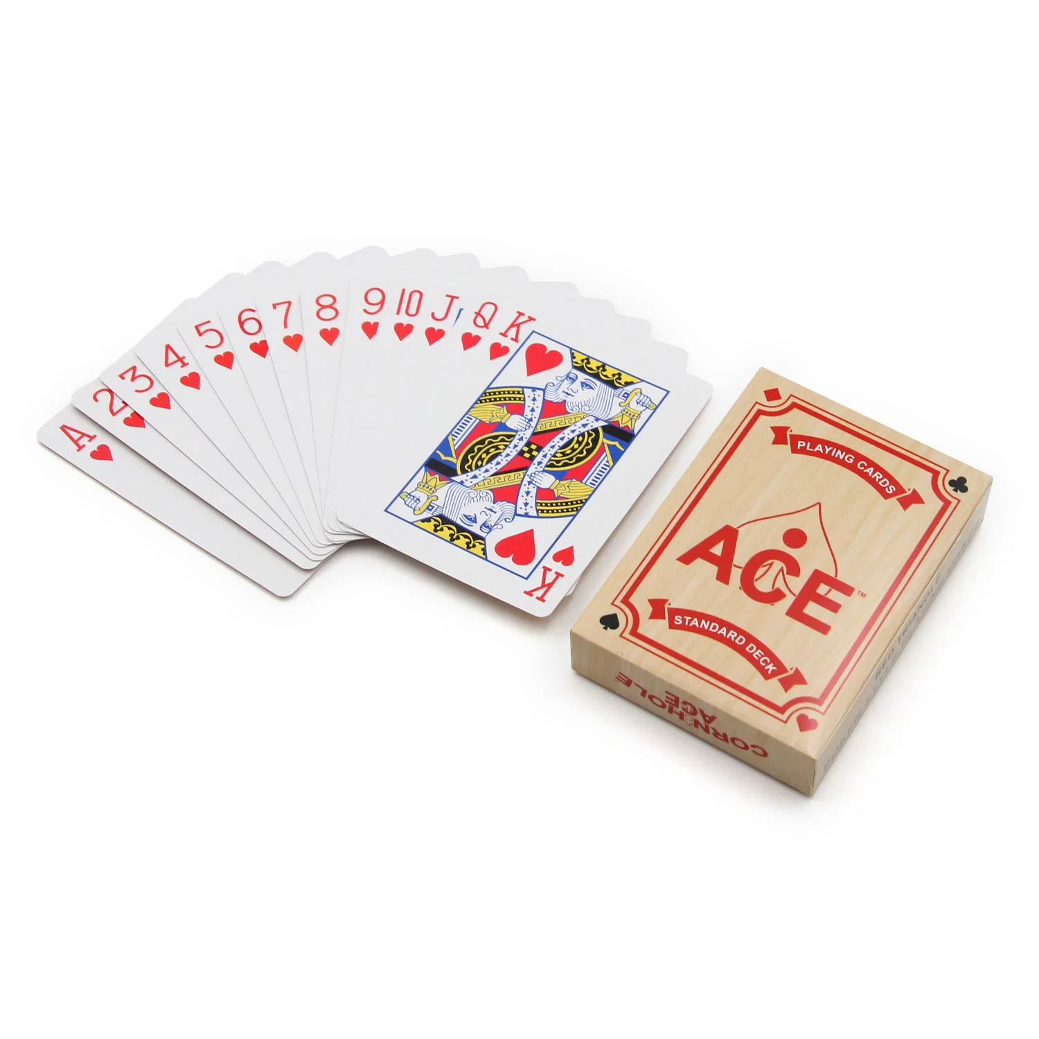 Juego de cartas personalizadas de alta calidad al por mayor en masa