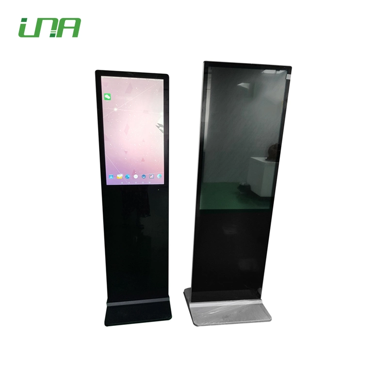 Standalone LCD WiFi Windows Digital Display Kiosk Totem LED Light Touch Screen