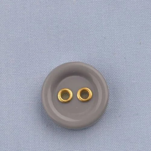 Original Factory Metal and Resin Combine Button