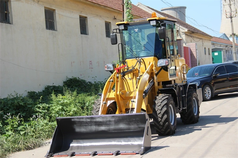 Wolf 1.6 toneladas Zl16 Agricultura Agricultura controlo por joystick do piloto hidráulico de quinta A partir do final Shovel Cheaper preço carregadora de rodas para venda