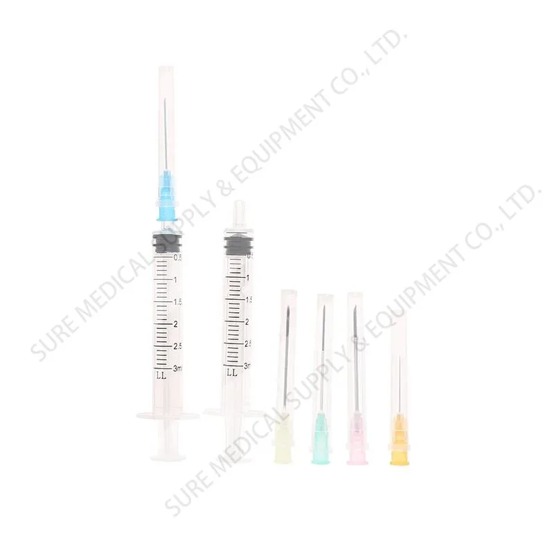 5ml 10ml 20ml 60ml Lock Slip Dispsoable Sterile Medical Syringe
