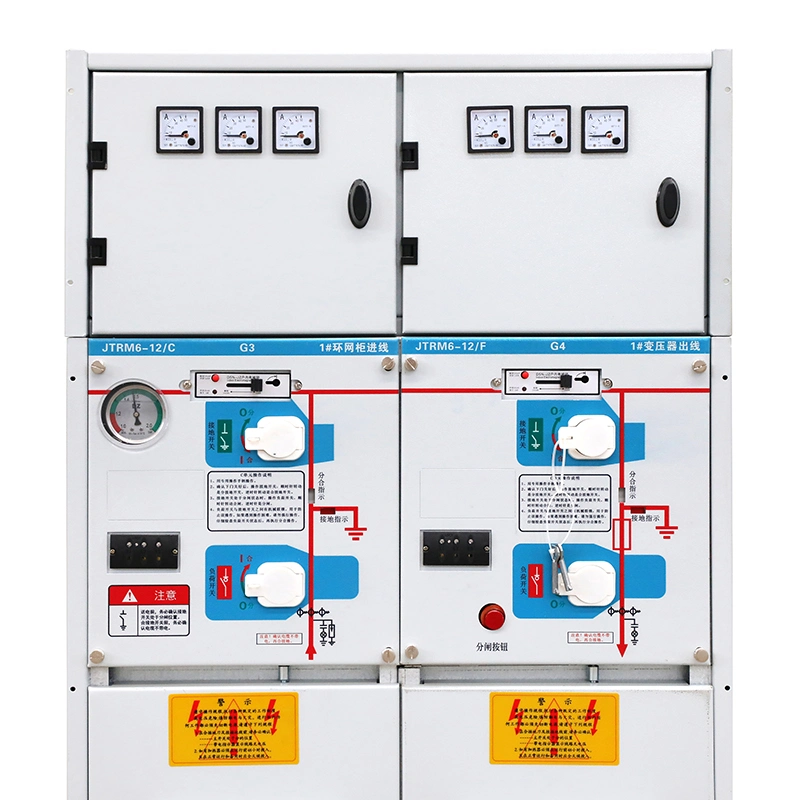 Suministro de equipos de distribución de energía 22kV interruptor eléctrico de media tensión-anillo de la corona Armario de la unidad principal