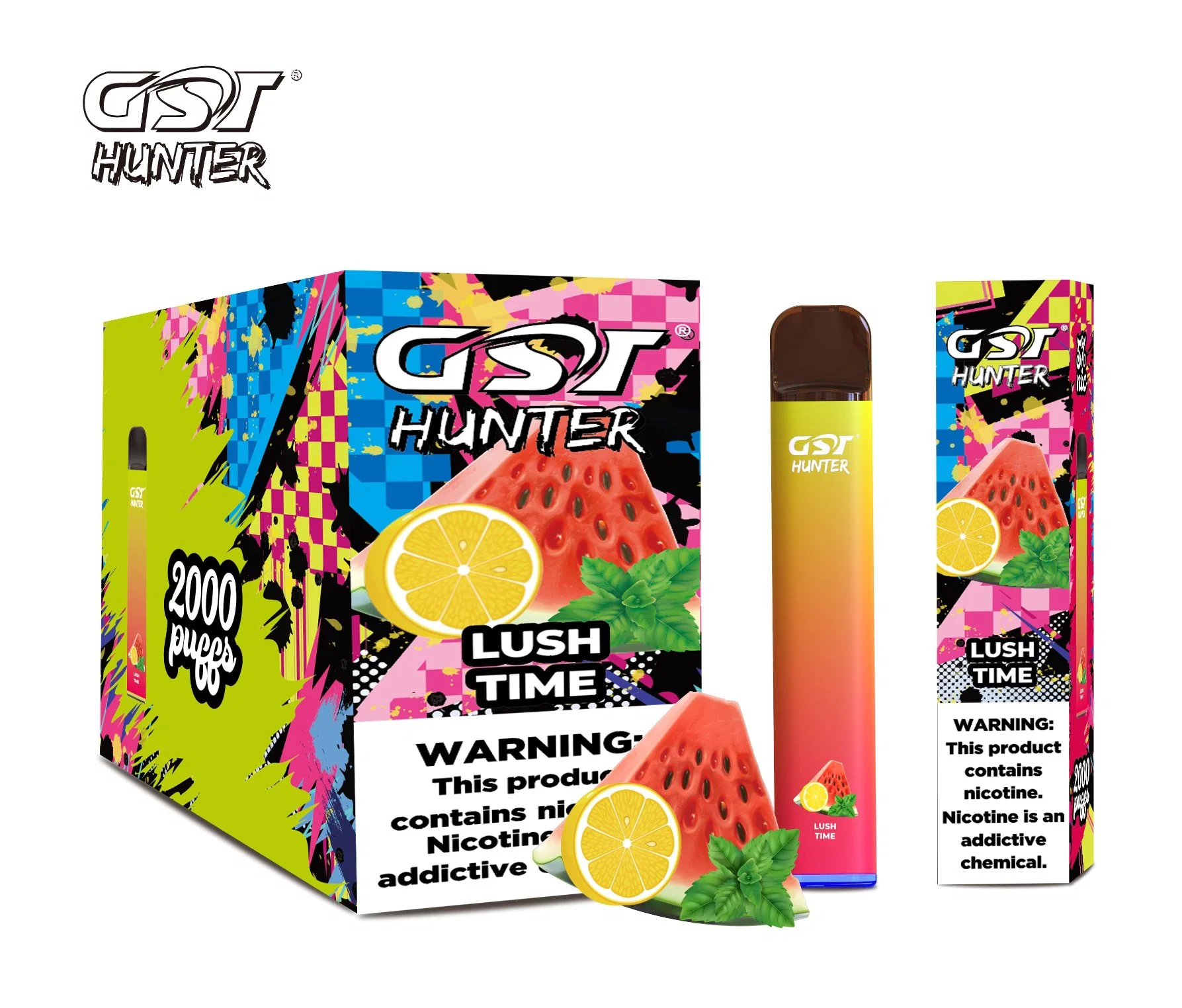 Flashing Logo 850mAh 2000puff Wholesale Disposable Vape Pen