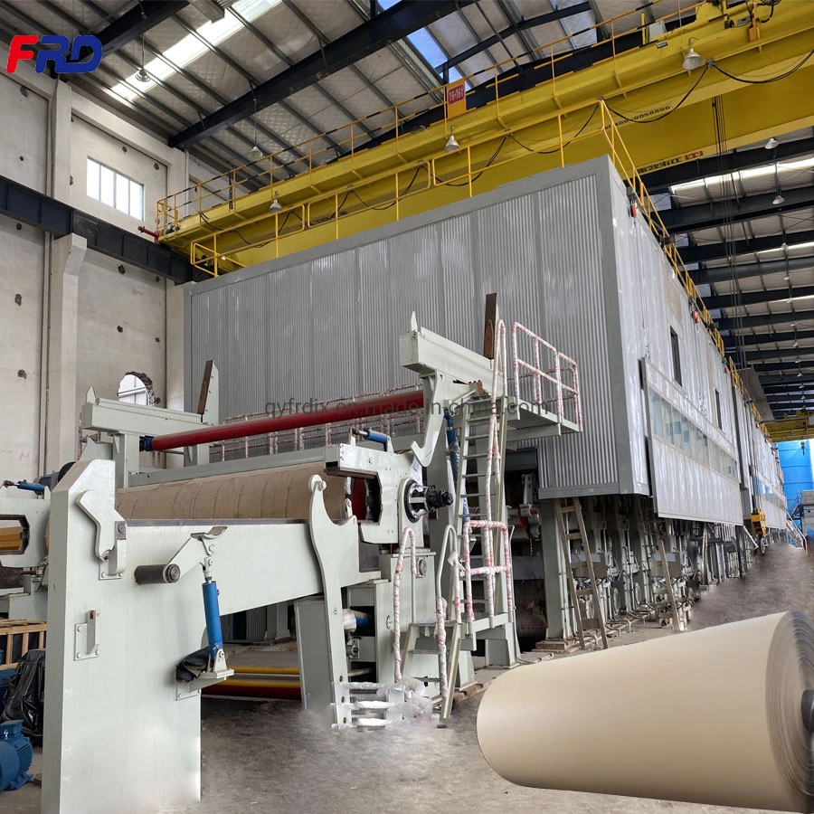 462 China Supplier 2600mm 50t/D Bamboo Hemp Bagasse Virgin Wood Paper Pulp Making Machine and Paper Production Line Kraft Paper Recycling Mill