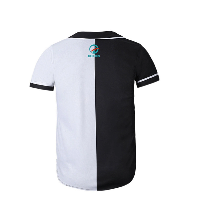 Super Quality 100% Polyester Button Down Custom Baseball Jersey Customized Sublimation Baseball Uniform Wear