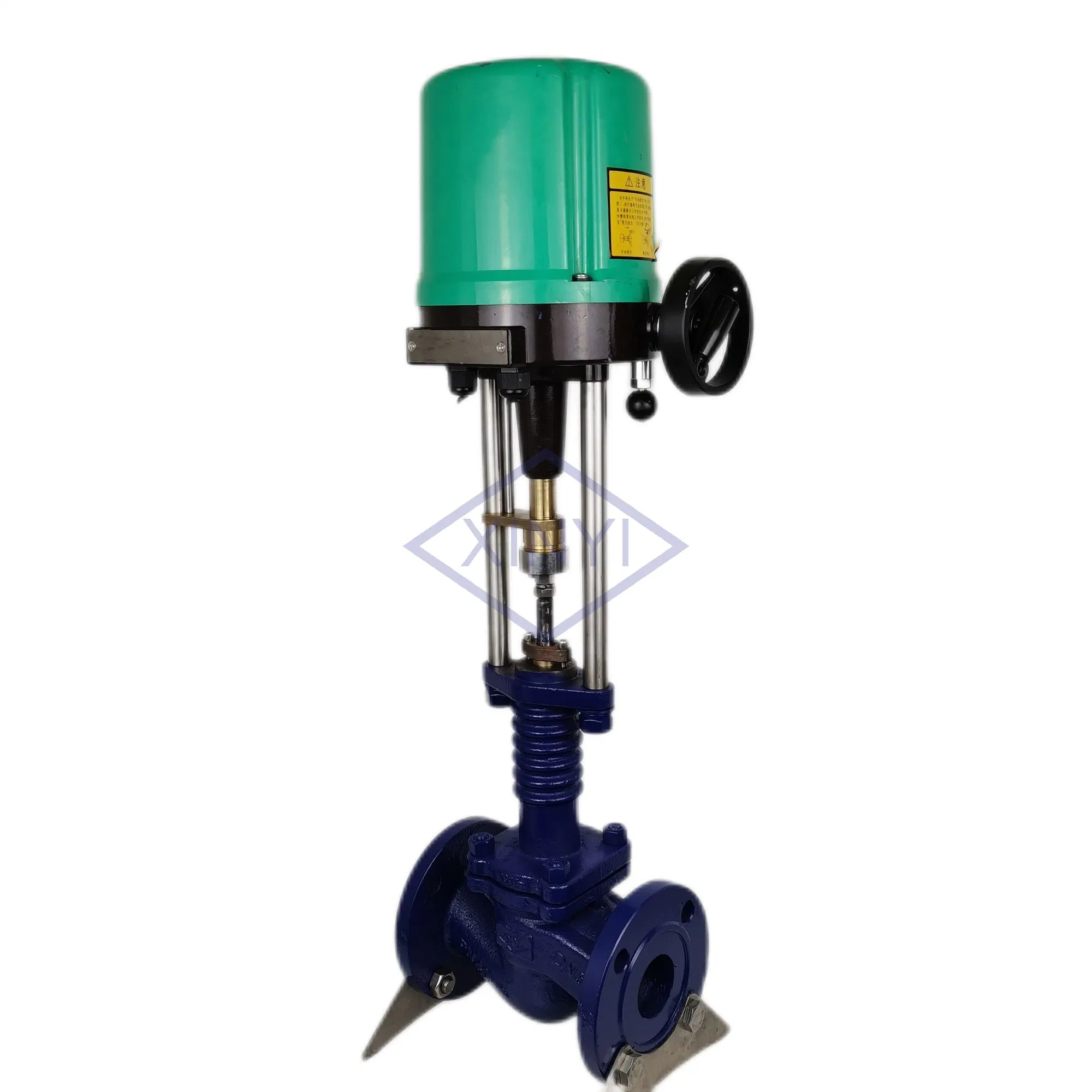 Pn40 DN50 4-8knm 4-20mA Control Industry Medium Pressure Steam Electric Drive Regulating Control Valve