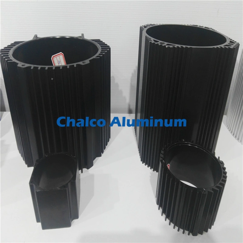 6063 Color Anodized Surface Water-Cooled Aluminium Motor Shell