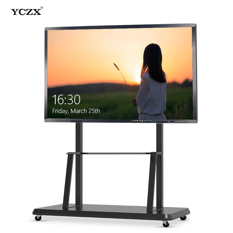 75 85 Inch Advertising Players Replacement LCD Screen Advertising Interactive Whiteboard