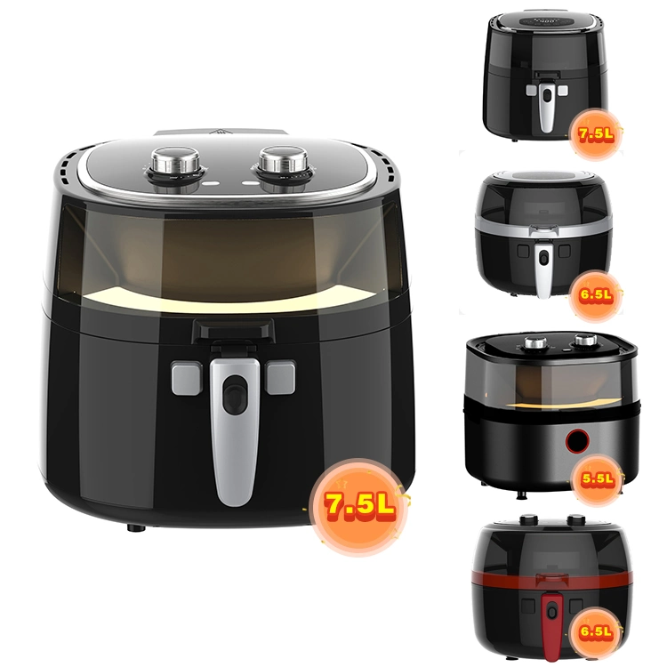 7.5 Liter View Window New Chef Electric Air Deep Fryer Oven Airfryer Without Oil