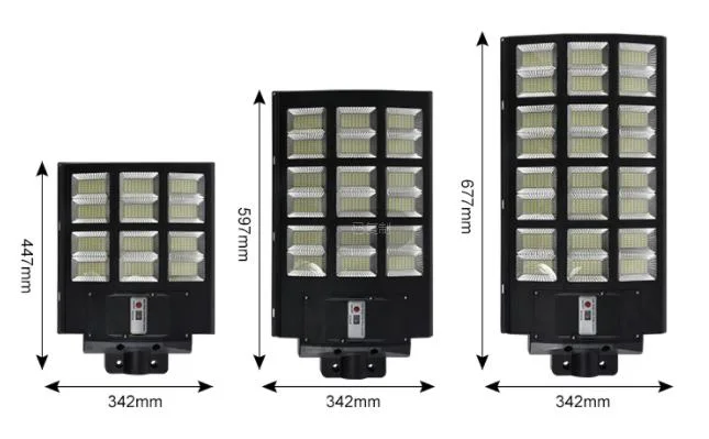 Best Solar Panel Streetlight IP67 Outdoor Waterproof Wall Garden Lamp 600W 900W 1200W Integrated All in One LED Solar Light