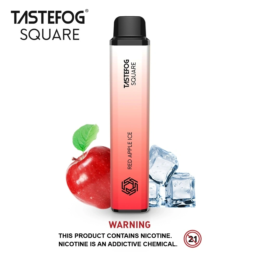 Tastefog Square 3500 أطواق السجائر الإلكترونية القابلة للتفتيت القرود بالجملة 2% النيكوتين المالحة