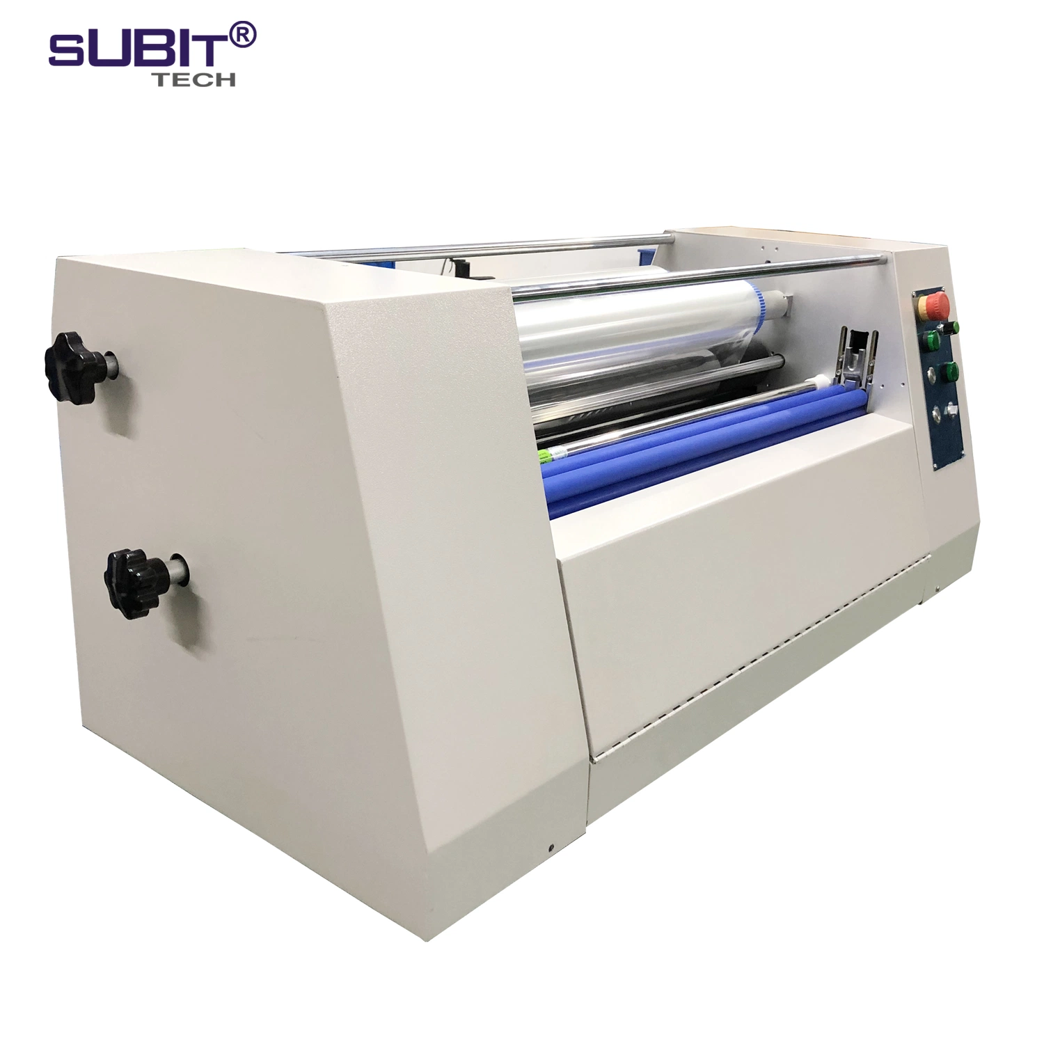 Film Laminating Machine Equipped with Cleaning Section