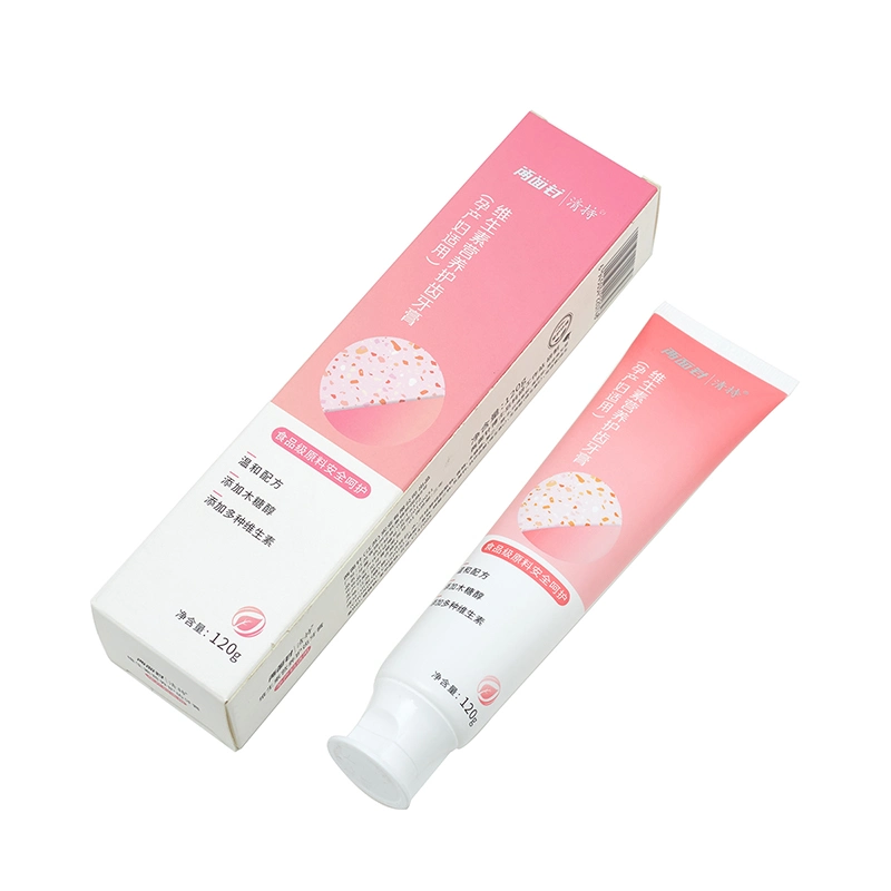 Custom Food Grade Cruelty Free Xylitol Vitamin Nutritional Pregnant Woman Toothpaste Without Fluoride