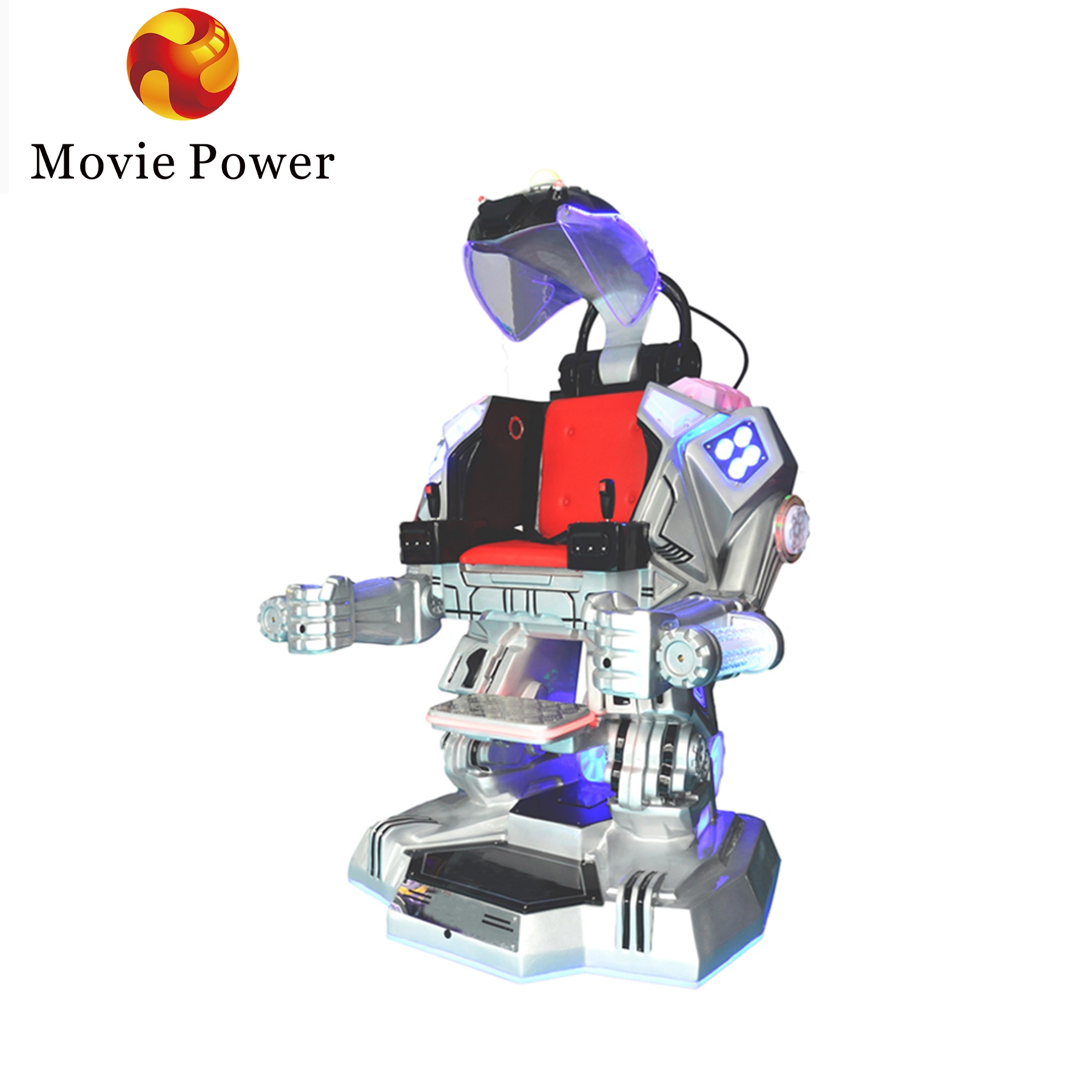 Other Amusement Park Kids Rides Outdoor Square Electronic Robot Rides for Business