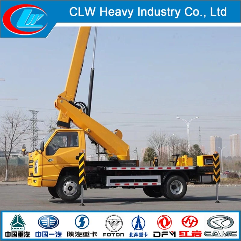 China High-Altitude Operation Trucks Factory Bucket Trucks 21m 23m 25m 29m 38m 45m Basket Lifts