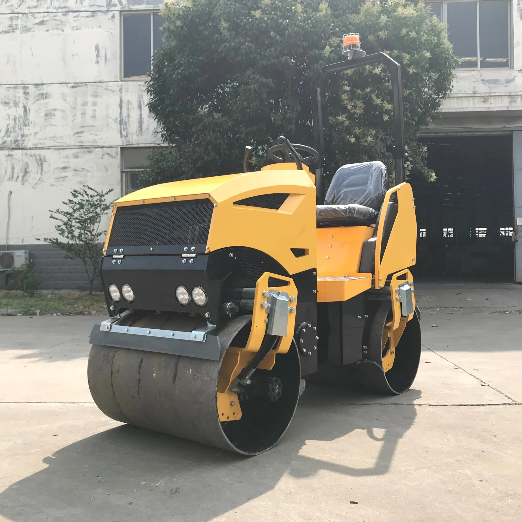 New Double Steel Wheel Road Roller