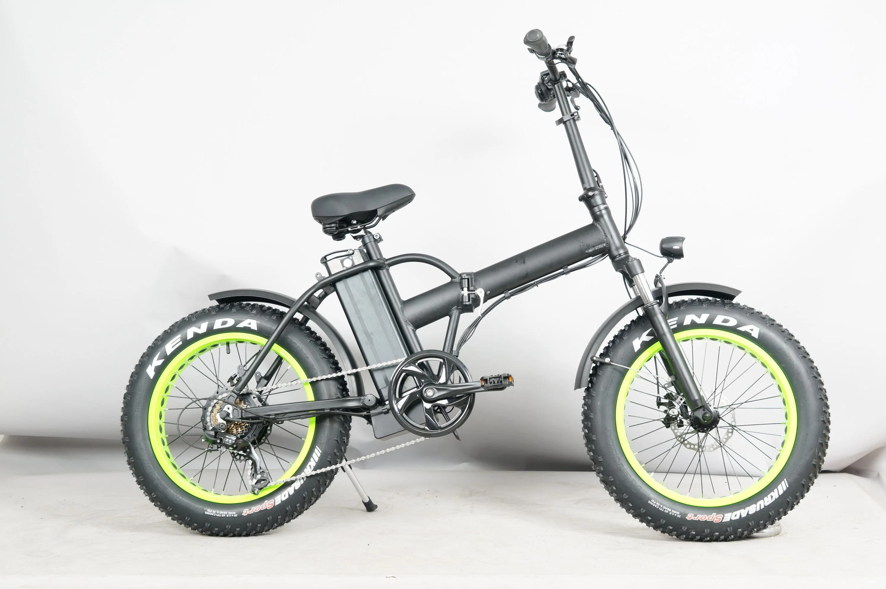 48V350W10Ah batería de litio delantero/trasero Disco de freno neumático Fat Bicicleta eléctrica
