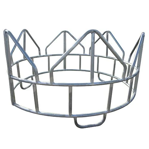 Powder Coated Galvanized Hanging Horse Hay and Grain Feeder