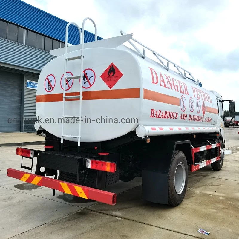 China Proveedor de aceite diesel Rhd FAW 6ruedas 6000L 7000L 8000L de camiones cisterna de combustible