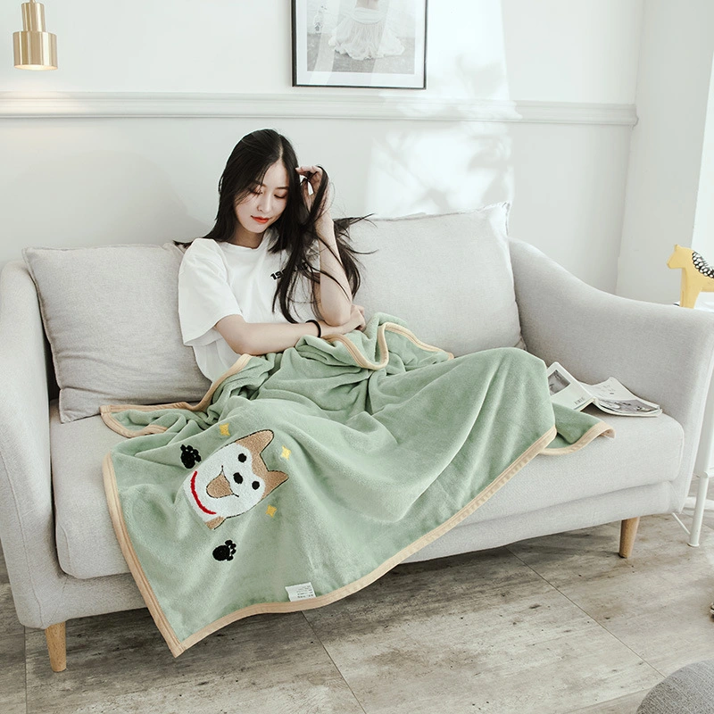 Children's Cartoon Blanket Flannel Nap Air Conditioning Blanket