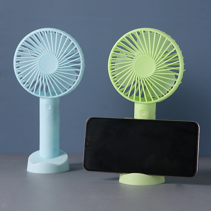 Mini mignon cadeau d'été à la main avec ventilateur USB Mobile Holder