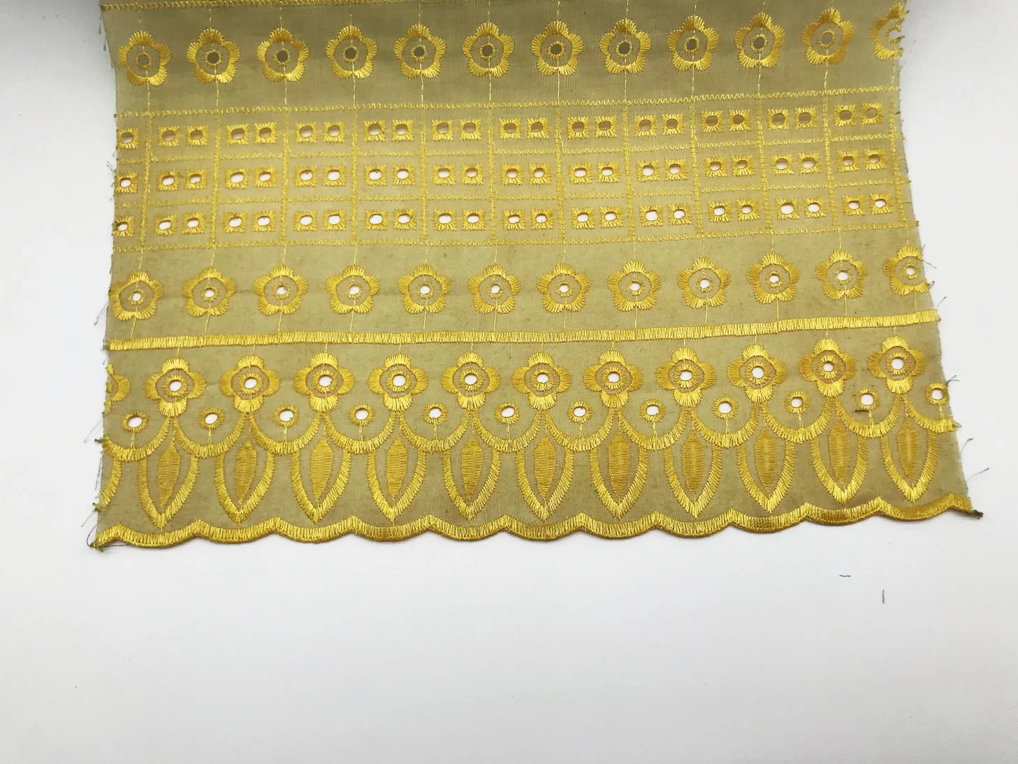 Polyester dentelle tissu broderie dentelle mariée tissu la plus récente mariée Broderie en tissu de dentelle suisse